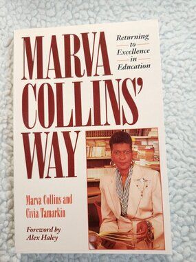 Marva Collins Way Marva Collins Civia Tamarkin Paperback 2nd Ed Teaching Book